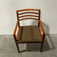 Haworth Condor Side Chair Woodframe Brown Seat