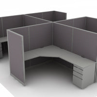 Haworth UniGroup Workstations - 7x7