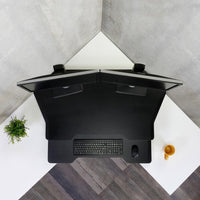 Workfit Corner: Desktop Sit-Stand Converter