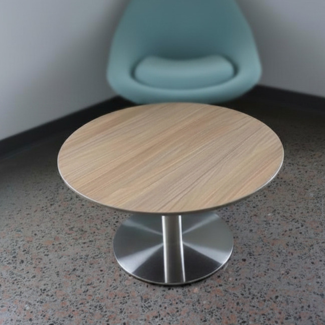 Surface Works Mini Coffee Table with Krug Chit Chat Base