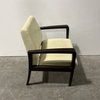 Spec Cooper Chair Woodframe Beige Leather