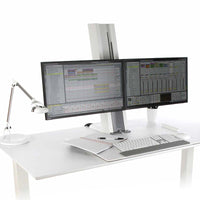 Humanscale Quickstand (Dual Monitor - 24") - White