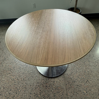 Surface Works Coffee Table with Krug Chit Chat Base