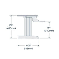 Workfit-Z: Desktop Mini Standing Desk Converter