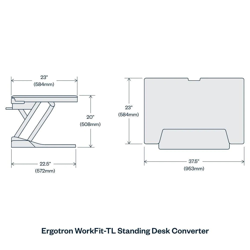 Workfit-TL: Desktop Sit-Stand Converter