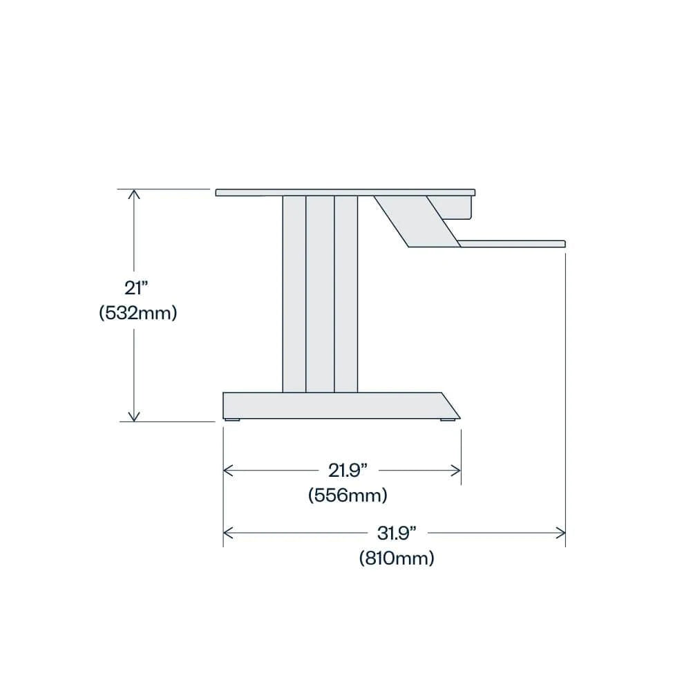 Workfit Corner:  Desktop Sit-Stand Converter